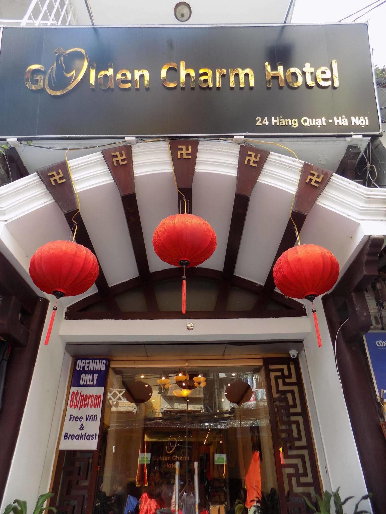 Hanoi Golden Charm Hotel Exterior photo